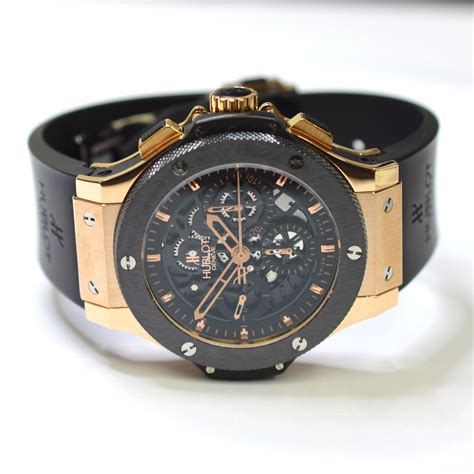 hublot rose gold big bang|hublot 18k with rubber strap.